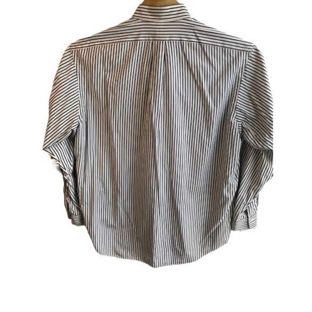 Ralph Lauren Shirt Mens XL Red Pony White Stripe Long Sleeve Button Down - Picture 2 of 5